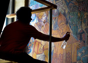 The University of Denver will show off the newly-renovated Margery Reed Hall and a mural that had been hidden for decades.